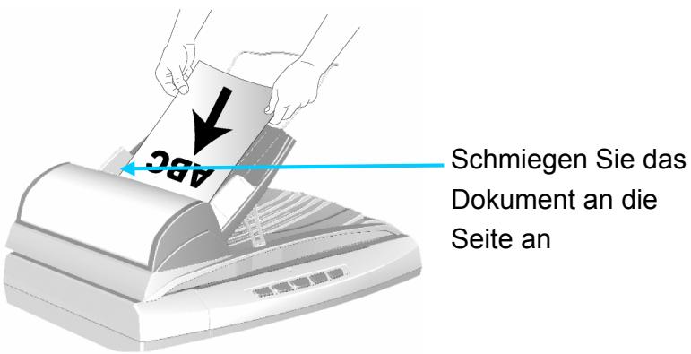 PLUSTEK SMARTOFFICE PL806 - Die Anpassung des ADF-Scans: - 1