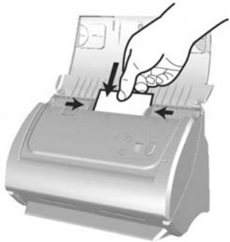 PLUSTEK SMARTOFFICE PS286 PLUS - 放置名片 - 1