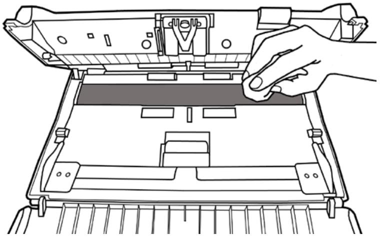 PLUSTEK SMARTOFFICE PS286 PLUS - 清潔ADF玻璃： - 1
