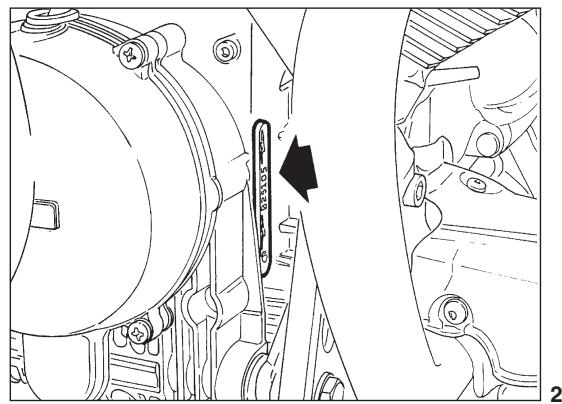 MOTO GUZZI CALIFORNIA TOURING - FRAME AND ENGINE NUMBERS (fig. 1-2) - 2