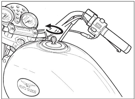 MOTO GUZZI CALIFORNIA TOURING - Gear change pedal (fig. 6) - 1