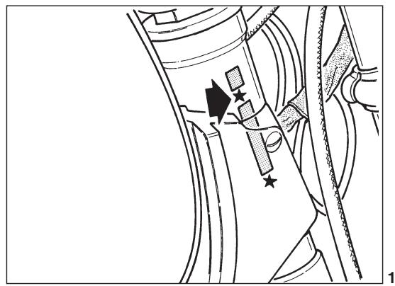 MOTO GUZZI CALIFORNIA TOURING - FRAME AND ENGINE NUMBERS (fig. 1-2) - 1