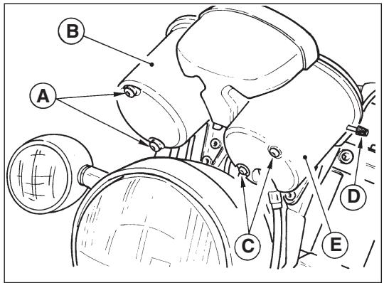 MOTO GUZZI CALIFORNIA TOURING - Revolution counter (Fig. 31) - 1