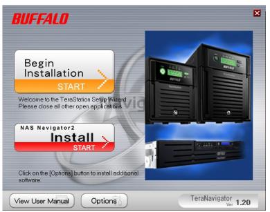 BUFFALO TS-RX : TERASTATION III RACKMOUNT - Configuration de TeraNavigator - 4