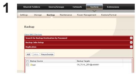 BUFFALO TS-RX : TERASTATION III RACKMOUNT - Réplication - 1