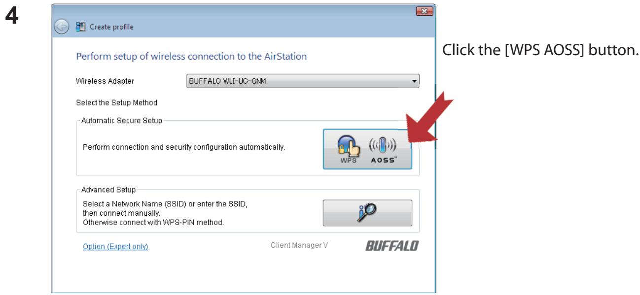 BUFFALO WLI-UC-GNM : AIRSTATION N-TECHNOLOGY 150MBPS USB 2.0 CLIENT - Windows 7 or Vista (Client Manager V) - 2