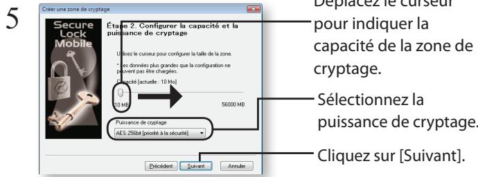 BUFFALO HD-LBU2 - Création d'une première zone de cryptage : - 3