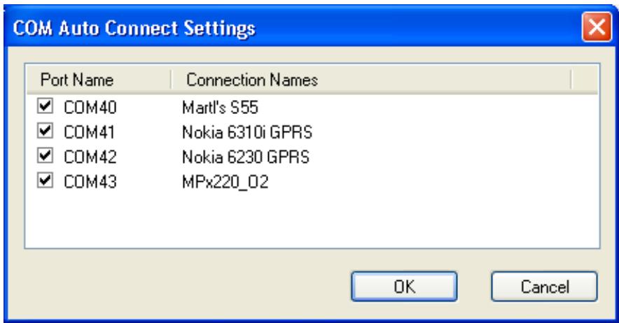 SITECOM CN-521 - COM Auto Connect Settings... : - 1