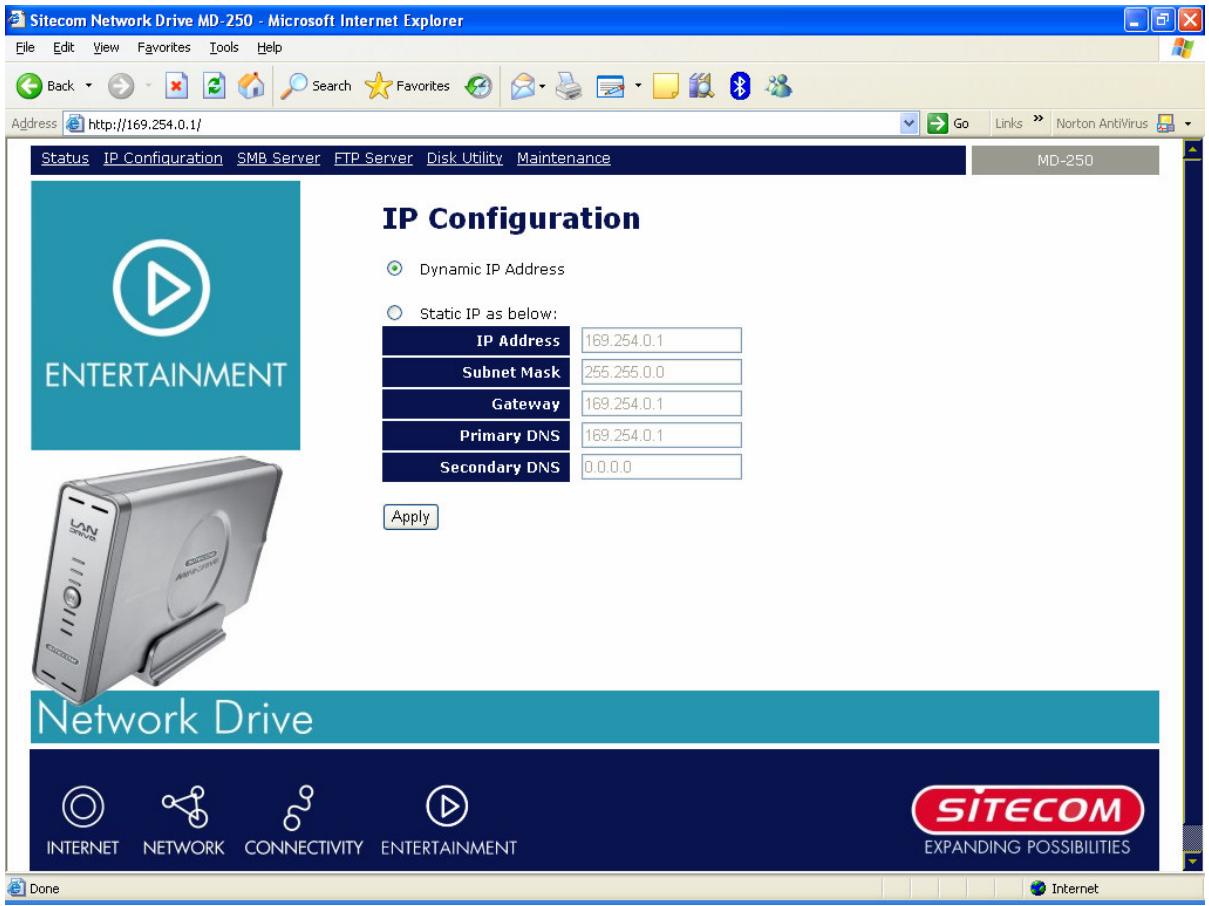SITECOM MD-250 - IP Configuration - 1