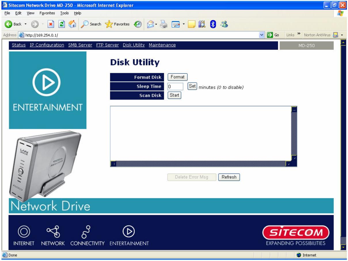 SITECOM MD-250 - Disk Utility - 1