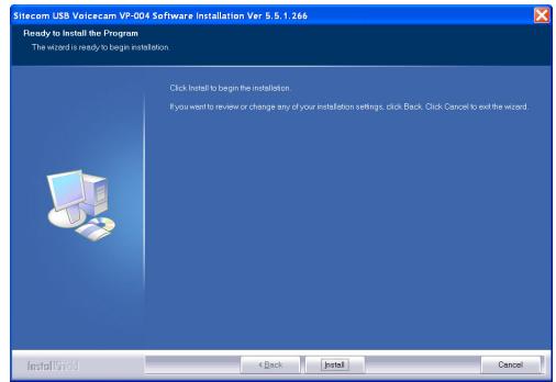 SITECOM VP-004 - Installation avec Windows XP - 2