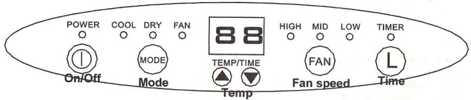 H&B H&B AC-9001 - PANNEAU DE CONTROLLE - 1