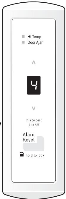 FRIGIDAIRE FFU14F7H - Commande de température électronique standard (certains modèles verticaux sans givre) - 1