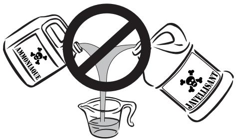 FRIGIDAIRE FT3011K - Avertissement - Danger de vapeur nocive - 1