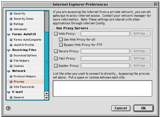 SMC 7404BRA - Désactivation du proxy HTTP - 2