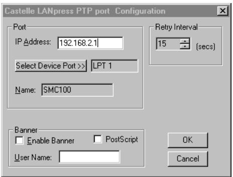 SMC 7404BRA - Configuration de l'imprimante réseau sous windows 95/98/me/2000 - 4