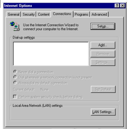 SMC 7404BRA - Désactivation du proxy HTTP - 2