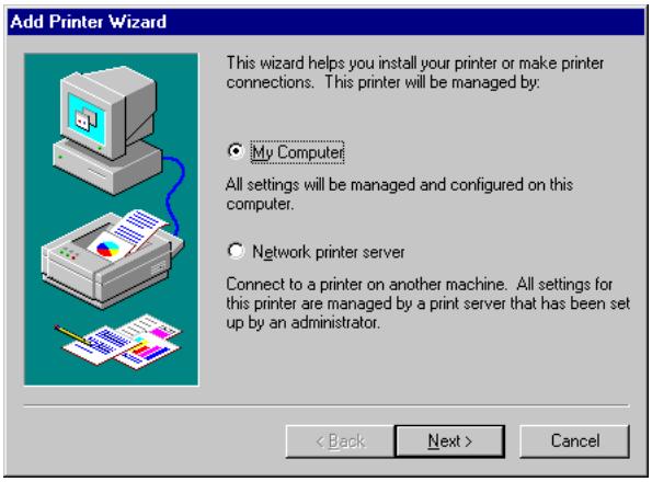 SMC 7404BRA - Configuration de l'imprimante réseau sous windows NT - 2