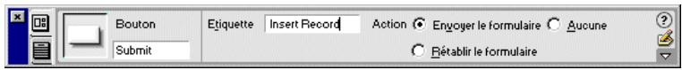MACROMEDIA DREAMWEAVER MX-ULTRADEV 4 - Pour insérer un formulaire HTML dans une page d'insertion : - 1