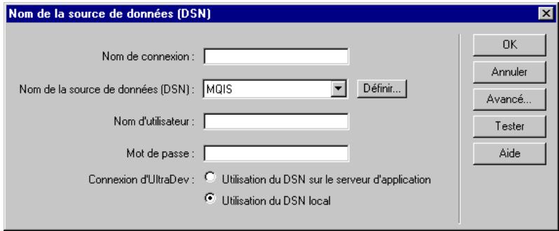 MACROMEDIA DREAMWEAVER MX-ULTRADEV 4 - Pour créer une connexion coldfusion régulière : - 1