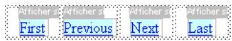 MACROMEDIA DREAMWEAVER MX-ULTRADEV 4 - Création en une seule opération de la barre de navigation de jeu d'enregistrements - 1