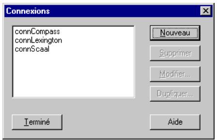 MACROMEDIA DREAMWEAVER MX-ULTRADEV 4 - Pour permettre à jour une connexion - 1