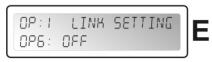 JBSYSTEMS LIGHT DLP6 - OUTPUT PARAMETERS - LINK SETTINGS - 5