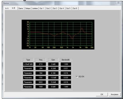 JBSYSTEMS LIGHT DLP6 - - De verschiedene parameters instellen - 1