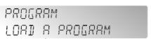 JBSYSTEMS LIGHT DLP6 - MAIN MENU - PROGRAM: Load a Program (1 - 30) - 2