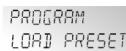 JBSYSTEMS LIGHT DLP6 - MAIN MENU - PROGRAM: Load settings - 2