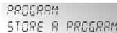 JBSYSTEMS LIGHT DLP6 - MAIN MENU - PROGRAM: Store a Program (1-30) - 2