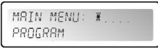 JBSYSTEMS LIGHT DLP6 - MAIN MENU - PROGRAM: Load a Program (1-30) - 1
