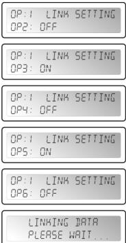 JBSYSTEMS LIGHT DLP6 - PARAMETROS DE SAIDA - LINK SETTINGS - 1