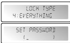 JBSYSTEMS LIGHT DLP6 - MENÜ PRINCIPAL - SEGURIDAD: Tipo de bloqueo - 12