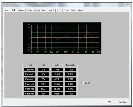 JBSYSTEMS LIGHT DLP6 - - Ajuster les différents paramètres - 1