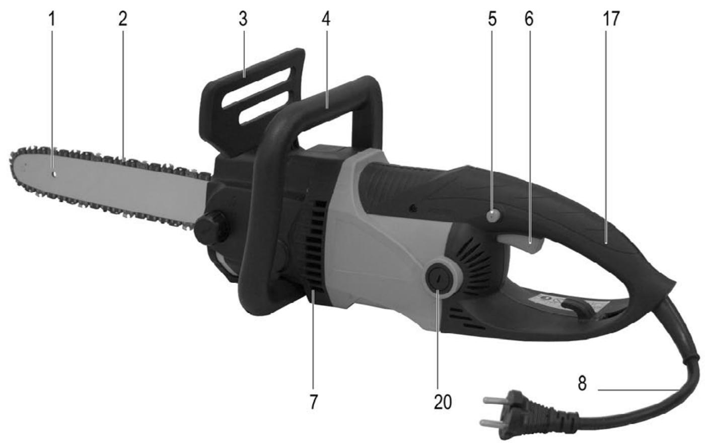 ATIKA KSL 2401-40 - Chain saw - 7