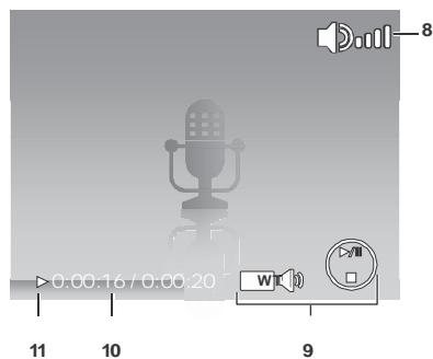 AGFAPHOTO COMPACT 100 - Mode de lecture des séquences audio : - 2