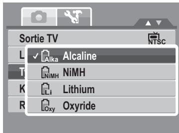 AGFAPHOTO COMPACT 100 - Régler le type de batterie - 1