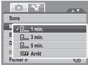 AGFAPHOTO COMPACT 100 - Régler l'économie d'écran - 1