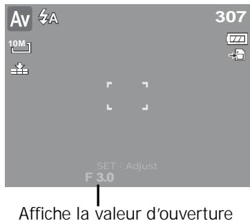 AGFAPHOTO COMPACT 100 - Utilisation du mode Priorité à l'ouverture - 1