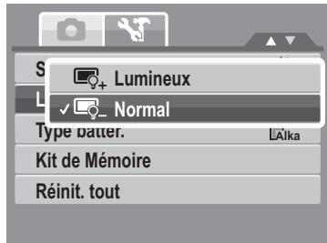 AGFAPHOTO COMPACT 100 - Régler la Luminosité de l'écran - 1