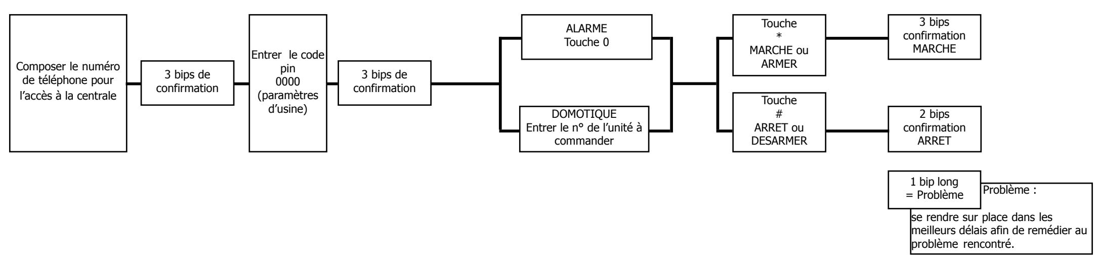 X10 SC27TH - Commande à distance par téléphone (alarmé et domotique) - 1