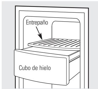 GE SIDE-BY-SIDE REFRIRATOR 23 - Para restaurar el nivel de hielo a partir de un envase vacio, los pasos siguientes son recomendedos: - 1
