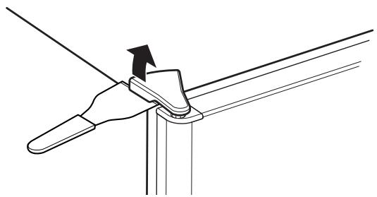 GE SIDE-BY-SIDE REFRIRATOR 23 - REMOVE THE REFRIGERATOR DOOR - 1