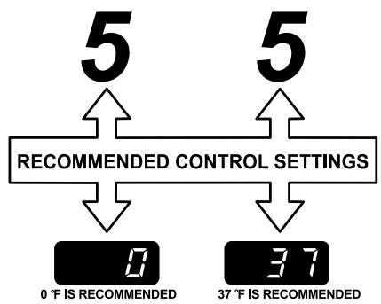 GE SIDE-BY-SIDE REFRIRATOR 23 - SET THE CONTROLS - 1