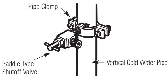 GE SIDE-BY-SIDE REFRIRATOR 23 - FASTEN THE SHUTOFF VALVE - 1