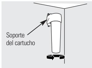 GE SIDE-BY-SIDE REFRIRATOR 23 - Instalar el cartucho del filtro - 3