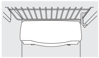 GE SIDE-BY-SIDE REFRIRATOR 23 - Compartment réfrigérateur-lampe inférieure - 1