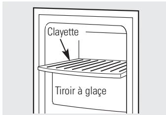 GE SIDE-BY-SIDE REFRIRATOR 23 - Modèles avec clayette au-dessus du tiroir à glace - 2