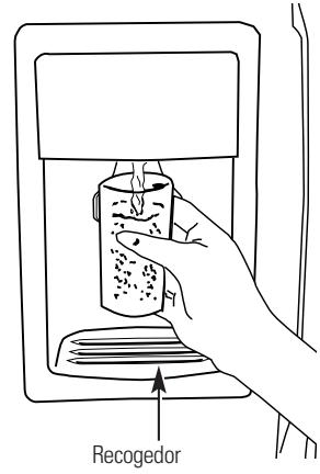 GE SIDE-BY-SIDE REFRIRATOR 23 - Para restaurar el nivel de hielo a partir de un envase vacio, los pasos siguientes son recomendedos: - 3
